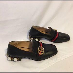 Gucci Peyton pearl Loafer size 38